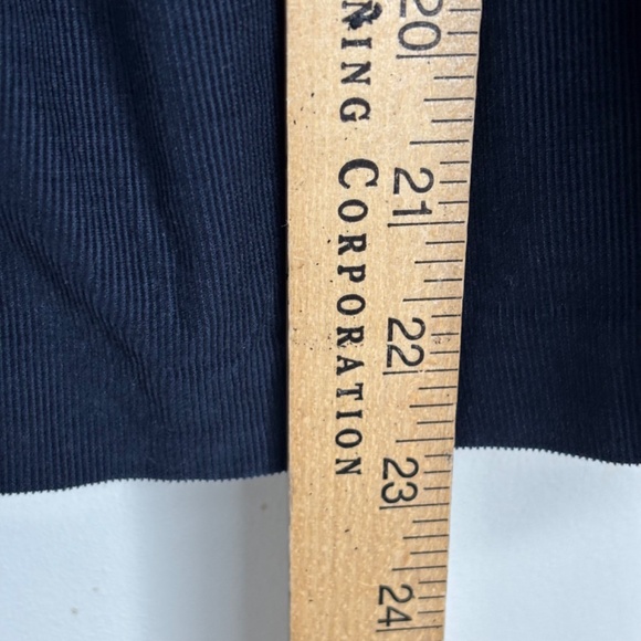 VTG 90s Laura Ashley Corduroy Christmas Dress 2Y Embroidered Collar Smocked Twee - Picture 5 of 7